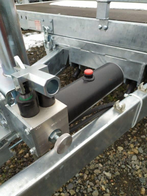 Čerpadlo hydrauliky ruční, dva vývody č.1