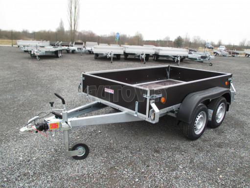 Brzděný přívěsný vozík ZV 27 2,0T B2 2,50x1,48/0,35 POČ