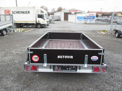 Brzděný přívěsný vozík ZV 27 2,0T B2 2,50x1,48/0,35 POČ