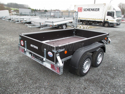 Brzděný přívěsný vozík ZV 27 2,0T B2 2,50x1,48/0,35 POČ