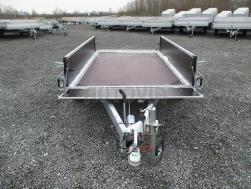 Brzděný přívěsný vozík ZV 27 2,0T B2 2,50x1,48/0,35 POČ