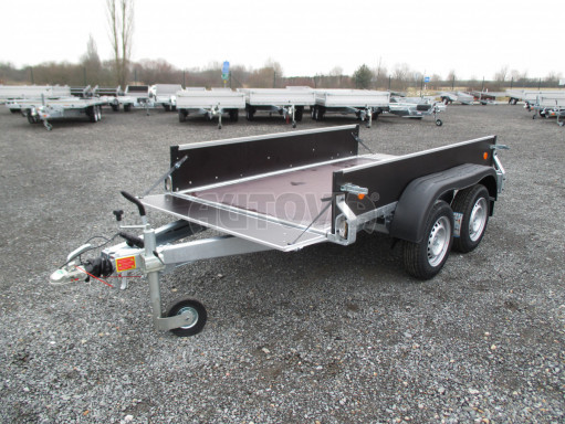 Brzděný přívěsný vozík ZV 27 2,0T B2 2,50x1,48/0,35 POČ