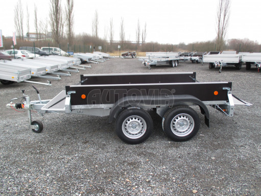 Brzděný přívěsný vozík ZV 27 2,0T B2 2,50x1,48/0,35 POČ