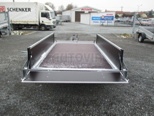 Brzděný přívěsný vozík ZV 27 2,0T B2 2,50x1,48/0,35 POČ