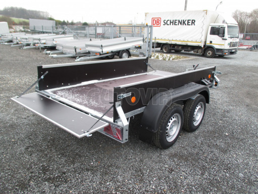 Brzděný přívěsný vozík ZV 27 2,0T B2 2,50x1,48/0,35 POČ