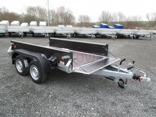 Brzděný přívěsný vozík ZV 27 2,0T B2 2,50x1,48/0,35 POČ