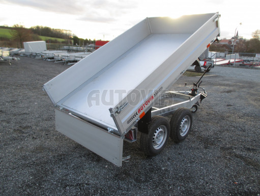 Sklápěcí přívěs DLT 2,7T 2,57x1,48/0,35 ruč ZN