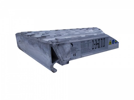 Nájezd hliníkový 2400 mm (31800kg na pár) spodní hák č.2