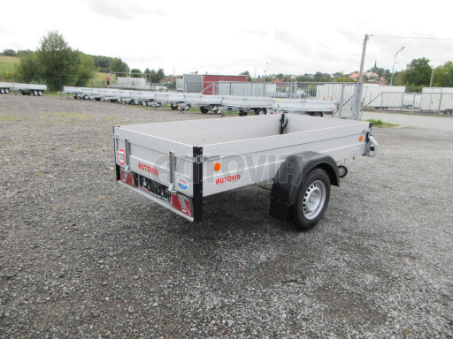 PROFI přívěs ZV 26 ALU 1,3T B1 2,50x1,25/0,35 POČ