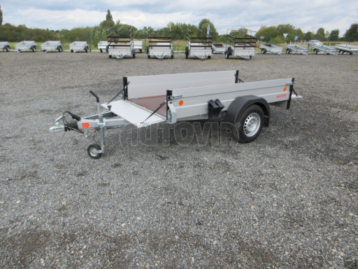 PROFI přívěs ZV 26 ALU 1,3T B1 2,50x1,25/0,35 POČ