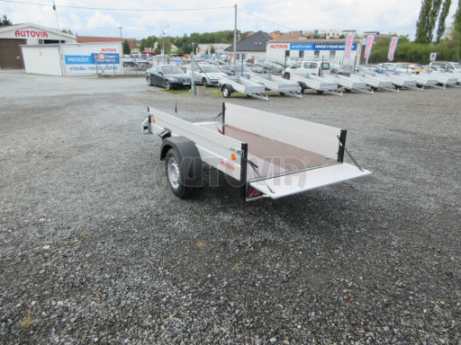PROFI přívěs ZV 26 ALU 1,3T B1 2,50x1,25/0,35 POČ
