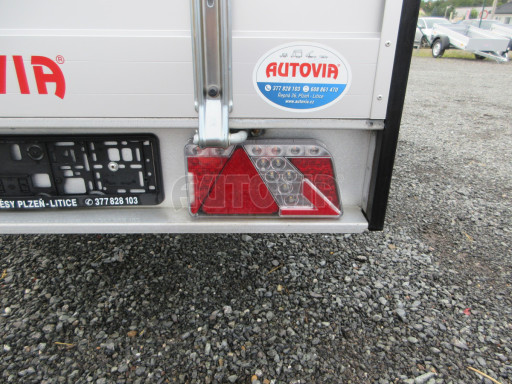 PROFI přívěs ZV 26 ALU 1,3T B1 2,50x1,25/0,35 POČ