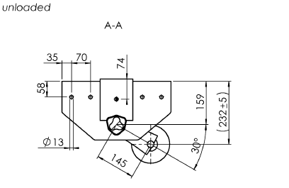 Náprava AL-KO UBR 700-1092 anl.1420mm 100x4 č.3