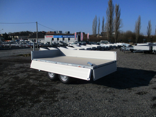 Sklápěcí přívěs ATS 3SKS 3,5T 3,32x1,70/0,35 ECO ZN v elektrice