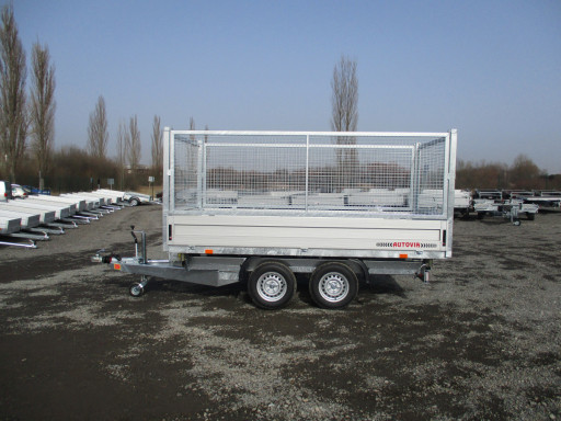 Sklopný přívěs ATS 3SKS 2,7T 3,32x1,70/1,35 POČ GITTER v elektrice