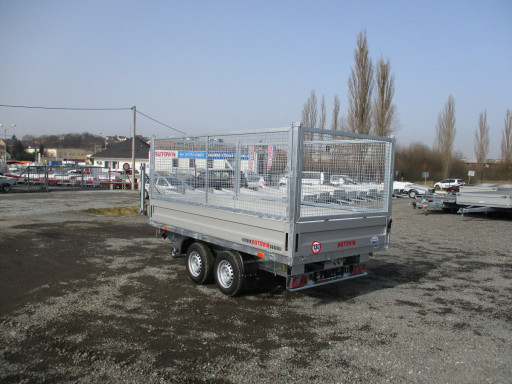 Sklopný přívěs ATS 3SKS 2,7T 3,32x1,70/1,35 POČ GITTER v elektrice