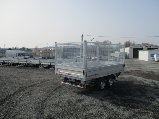 Sklopný přívěs ATS 3SKS 2,7T 3,32x1,70/1,35 POČ GITTER v elektrice