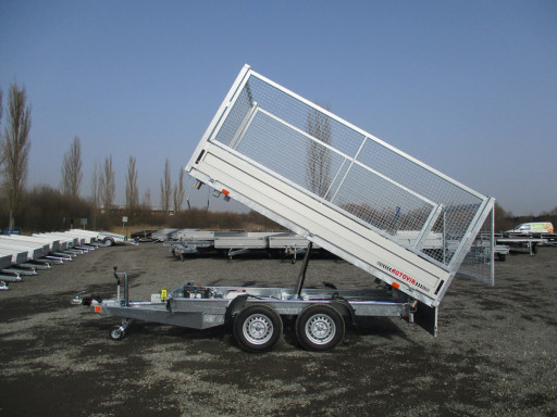 Sklopný přívěs ATS 3SKS 2,7T 3,32x1,70/1,35 POČ GITTER v elektrice