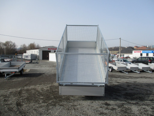 Sklopný přívěs ATS 3SKS 2,7T 3,32x1,70/1,35 POČ GITTER v elektrice