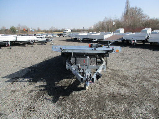 Hliníkový přepravník vozidel AD 2,7T 4,43x2,09 Blue