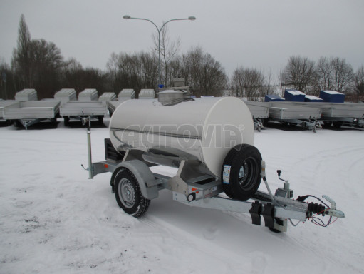 Přívěsný vozík -ZV26B1 1,8T izolovaná cisterna na pitnou vodu č.15