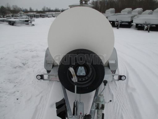 Přívěsný vozík -ZV26B1 1,6T/1m3  izolovaná cisterna na pitnou vodu