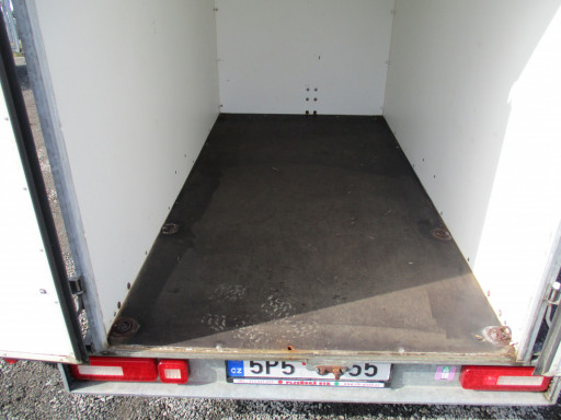 Bazarový skříňový přívěs ZV 26 1,3T B1 2,50x1,26/1,50* č.17