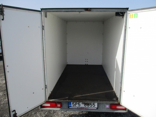 Bazarový skříňový přívěs ZV 26 1,3T B1 2,50x1,26/1,50* č.18