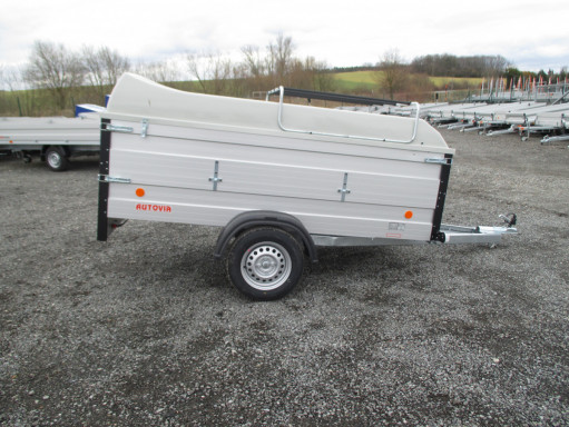 PROFI hliníkový přívěs s nástavbami a víkem ZV 26 ALU N1 2,51x1,25/0,85