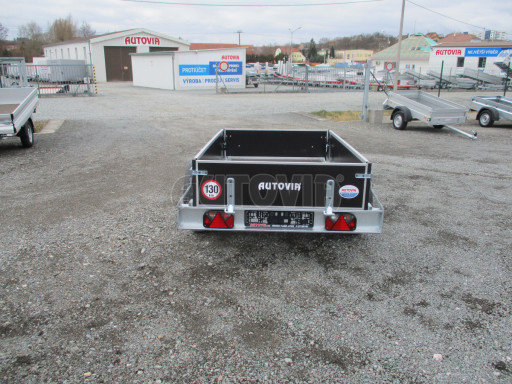 Přívěs ZV 23 N1 2,06x1,24/0,35 M-profil POČ zesílená náprava