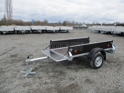 Přívěs ZV 23 N1 2,06x1,24/0,35 M-profil POČ zesílená náprava
