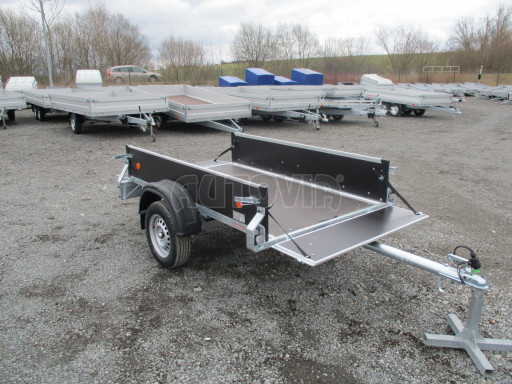 Přívěs ZV 23 N1 2,06x1,24/0,35 M-profil POČ zesílená náprava