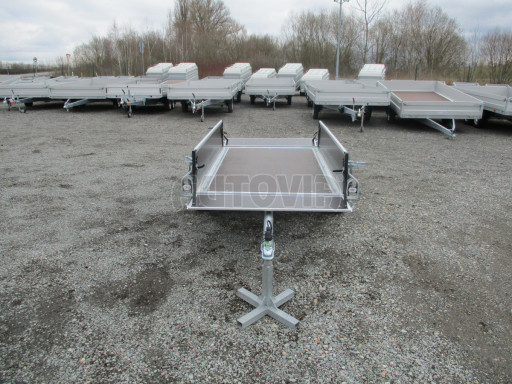 Přívěs s vysokou konstrukční nosností ZV 23 N1 750kg 2,06x1,25/0,35 M-profil POČ