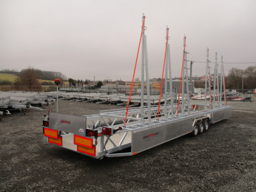 POOL - kapotovaný přepravník bazénů + zastřešení BA 3,5T B3 10,30x1,74* č.7