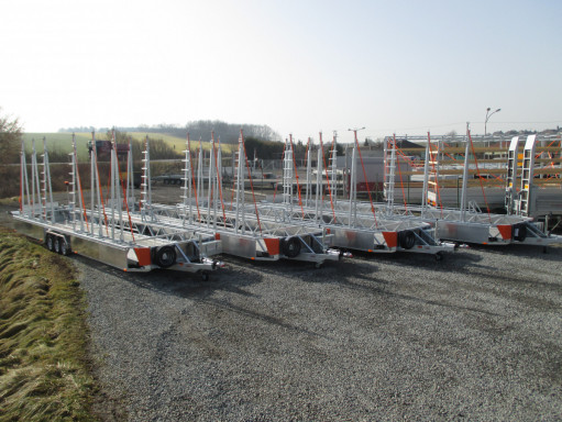 POOL - kapotovaný přepravník bazénů + zastřešení BA 3,5T B3 10,30x1,74* č.16