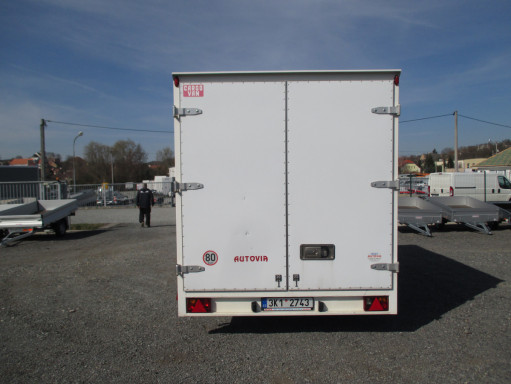 Skříňový přívěs CARGO VAN 2,5T 4,15x2,10/2,05 č.4
