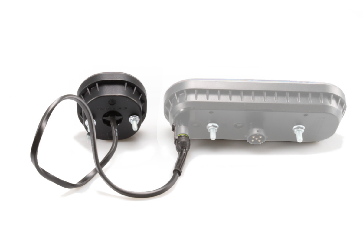 Svítilna couvací zadní LED Fristom FT-410, 12-36V, kabel 0,5m SS konektor č.4