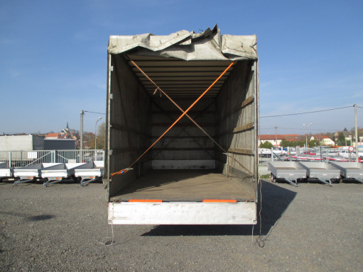 Přívěs valníkový s konstrukcí DN 3,5T B1 6,61x2,47/2,70 oko* č.11