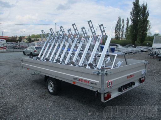Cyklo 22 nákladní přívěs ZV 41 750kg N1 4,17x2,00/0,35 zes náprava č.3