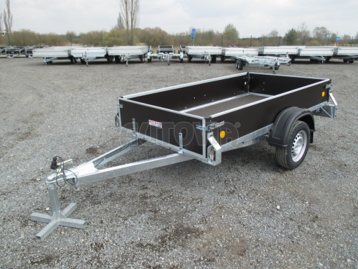 Přívěs pro přepravu 3ks europalet ZV 26 N1 2,50x1,30/0,35 POČ