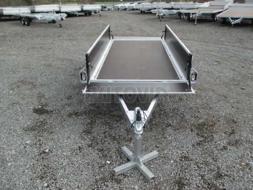 Přívěs pro přepravu 3ks europalet ZV 26 N1 2,50x1,30/0,35 POČ