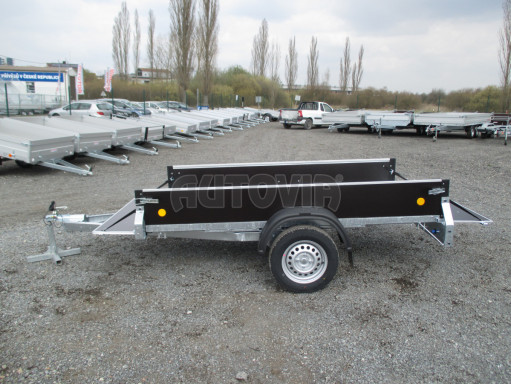 Přívěs pro přepravu 3ks europalet ZV 26 N1 2,50x1,30/0,35 POČ