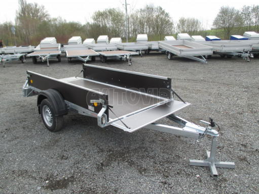 Přívěs pro přepravu 3ks europalet ZV 26 N1 2,50x1,30/0,35 POČ