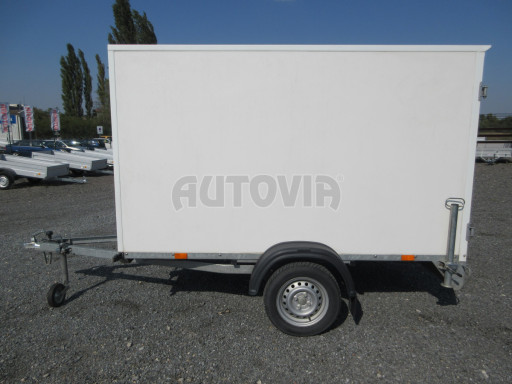 Skříňový přívěs za osobní auto VA 750kg N1 skříň 2,50x1,25/1,50