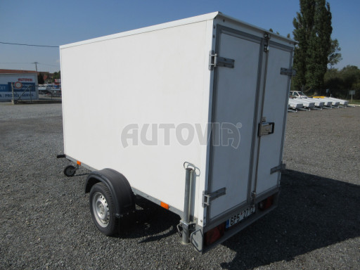 Skříňový přívěs za osobní auto VA 750kg N1 skříň 2,50x1,25/1,50