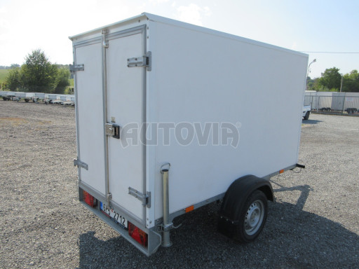 Skříňový přívěs za osobní auto VA 750kg N1 skříň 2,50x1,25/1,50