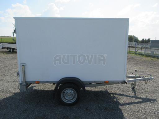 Skříňový přívěs za osobní auto VA 750kg N1 skříň 2,50x1,25/1,50