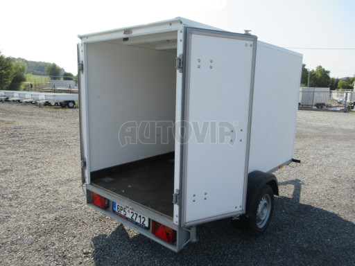Skříňový přívěs za osobní auto VA 750kg N1 skříň 2,50x1,25/1,50