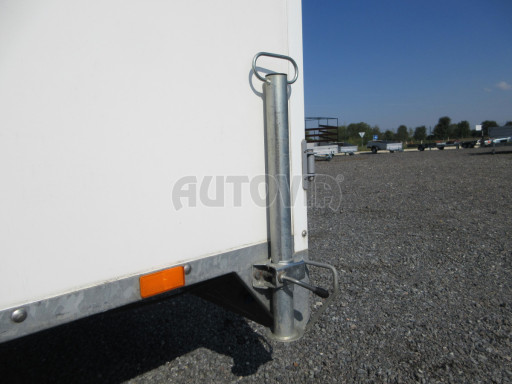 Skříňový přívěs za osobní auto VA 750kg N1 skříň 2,50x1,25/1,50