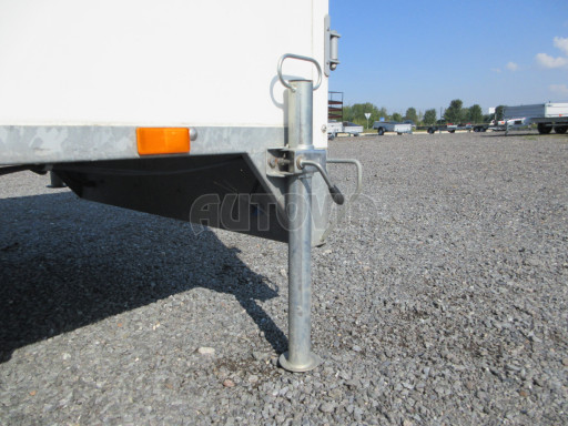 Skříňový přívěs za osobní auto VA 750kg N1 skříň 2,50x1,25/1,50